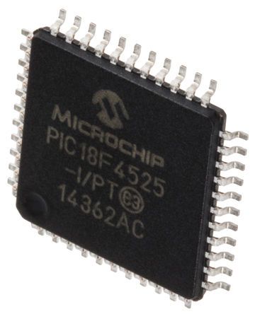 PIC18F4525-I/PT (демонтаж, оригинал)