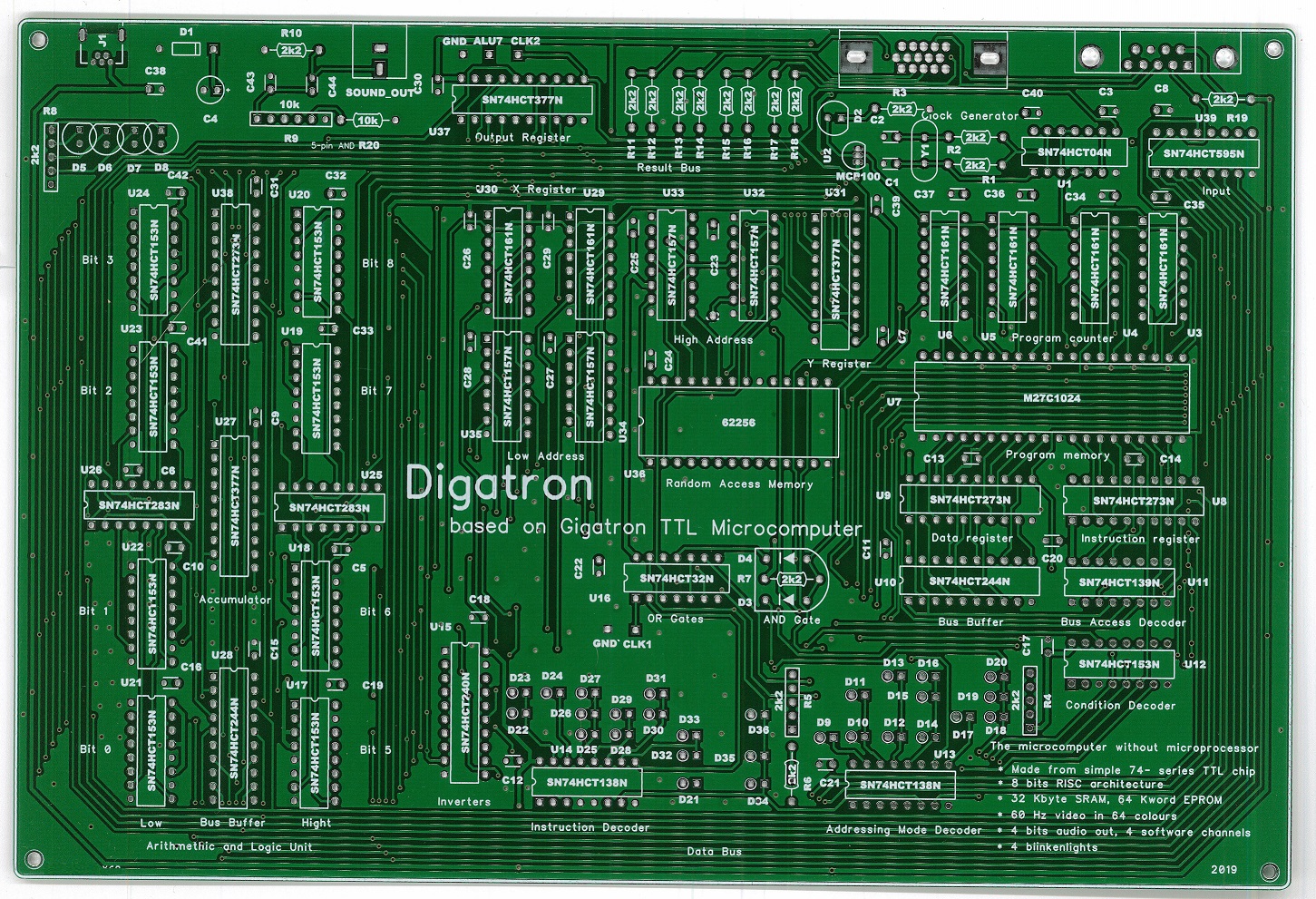 Конструктор Gigatron #910(1392) (зелёная маска)