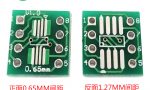 Переходник SOP8 SSOP8 TSSOP8 в DIP 0.65/1.27mm