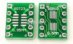 Переходник SOT23-10 MSOP10 в DIP