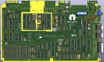 Печатная плата Commodore 128