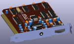 Печатная плата OPLL Stereo ISA Sound Card(зелёная маска) #167