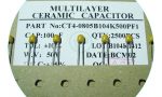 Конденсаторы CT4-0805 50v 2.54мм — : 1uF(105)