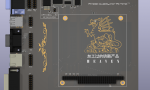 Печатная плата PC/104-ITX-DLX rev. 0 #961(синяя маска)