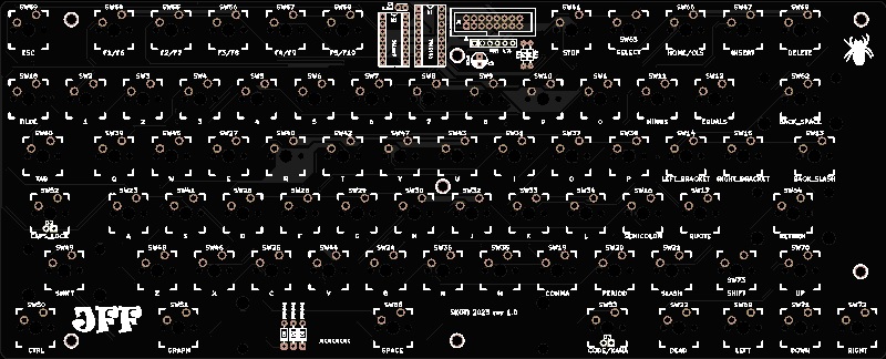 Конструктор JFF Computer(MSX) #979 (черная маска) — изображение 2