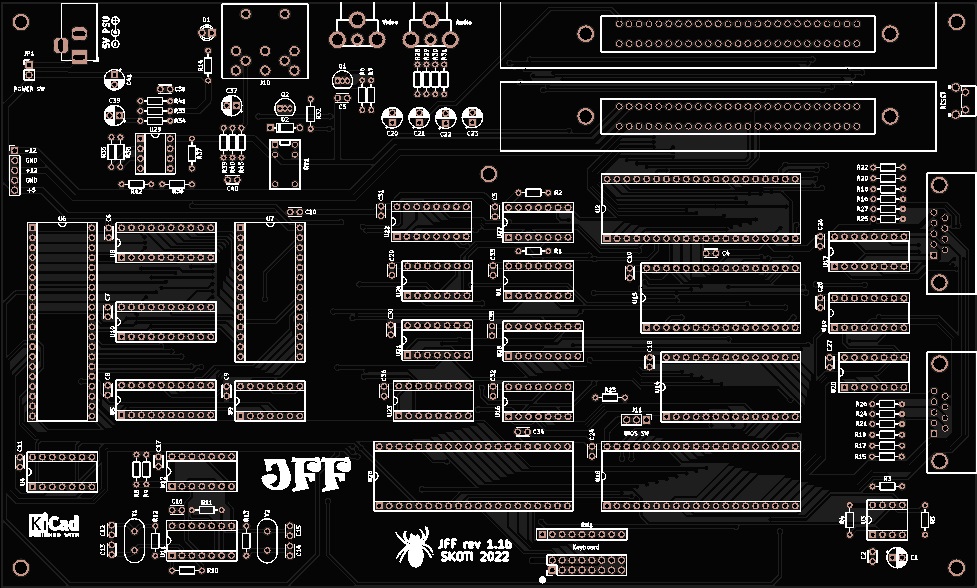 Конструктор JFF Computer(MSX) #979 (черная маска)