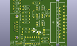 Печатная плата CGA To SCART  #