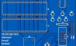 Конструктор Aberrant Sound Module для УКНЦ  #1237 (синяя маска)