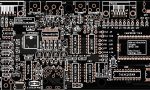 Печатная плата VGAadapter #1232 (черная маска)