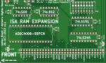 Конструктор 8-bit ISA RAM UMB #702(1355)(зелёная маска)