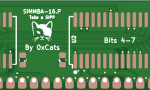 Конструктор SIMM 16mb ENIG #299(1377) (зелёная маска)