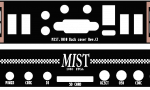 Заглушка в корпус для Mist 1010 #1462(черная)